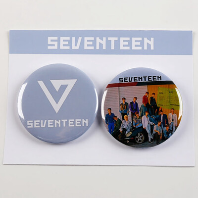

redCherry ITZY Stray Kids Seventeen Red Velvet Monstax Infinite IKON Brooches