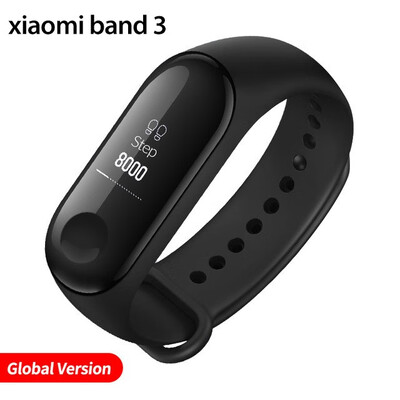 

2019 Original Xiaomi Mi Band 4 band3 Smart Color Screen Bracelet Heart Rate Fitness 135mAh Bluetooth50 50M Swimming Waterproof