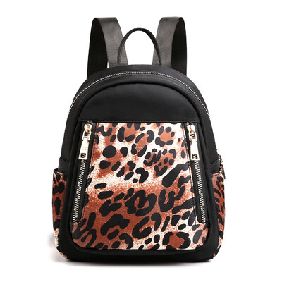 

Oxford double shoulder bag leisure fashion printing small backpack canvas bag national style backpack woman shoulde