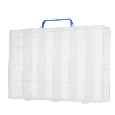 

Adjustable Dividers 20 Compartment Slot Plastic Storage Box Organizer Jewelry Tools Electronic Components Container