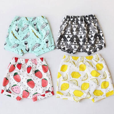 

USA Cute Toddler Baby Boy Girl Bottoms Pants Shorts Summer Bloomers Hot Pants