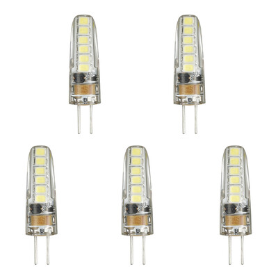 

5pcs 3 W G4 LED Bi-pin Lights 12 LED SMD 2835 White Warm White ACDC12V