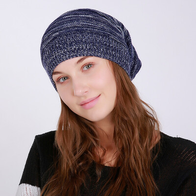 

Tailored Women Warm Baggy Weave Crochet Winter Wool Knit Ski Beanie Skull Caps Hat BK
