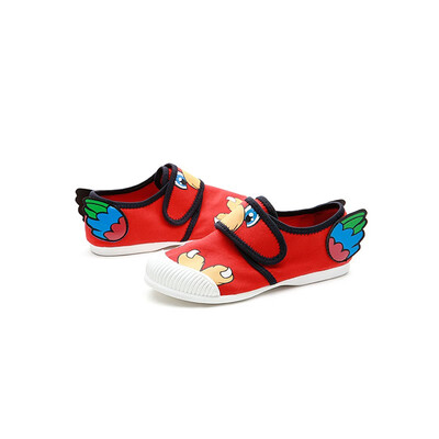 

JO&MARIO solid color flat bottom fashion hemp set foot comfortable breathable canvas casual shoes children shoes 14626