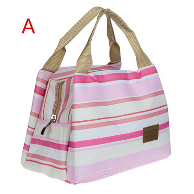 

〖Follure〗Thermal Insulated Lunch Box Tote Cooler Zipper Bag Bento Lunch Pouch PK