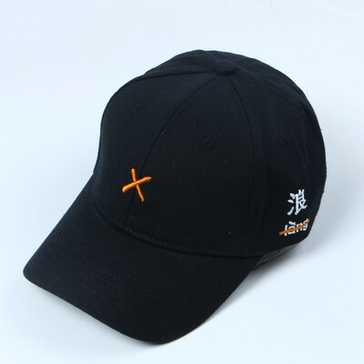 

Korean Spring&Summer X Letter New Baseball Cap High-end Fashion Hip-hop Duck Tongue Cap Men&Women Tide
