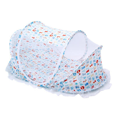 

Baby Mosquito Net Infants Breathable Foldable Cradle Bed Cover with Pillow