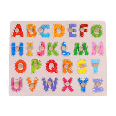

Tailored NEW Wooden Animal Letter Puzzle Jigsaw Early Learning Educational Baby Kids Toys