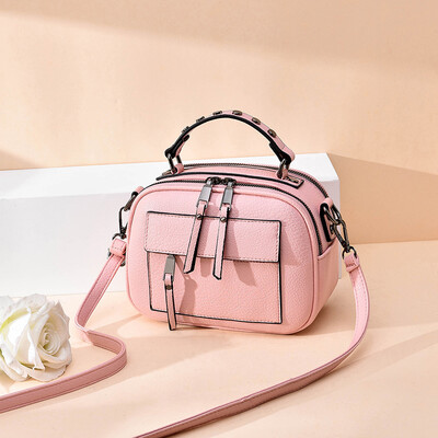 

Baggage girl fashion summer small round bag inclined INSS Baidu Shoulder Girl Student