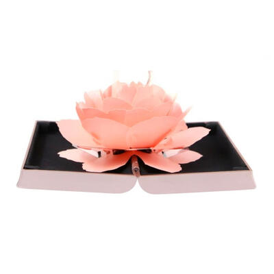 

Rotating Rose Ring Box Creative Wedding Valentine Jewelry Storage Gift Box
