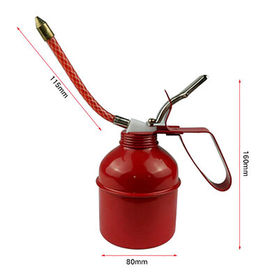 

Siaonvr New Metal High Pressure Oil Can Pump Grease Squirt Spout Tools