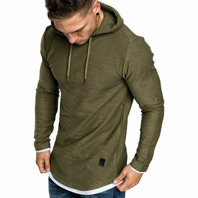 

Mens Hoodie Hooded Coats Jacket Sweater Sweatshirt Jumper Tops Outwear Pullover