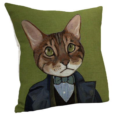 

〖Follure〗Cute Cat Sofa Bed Home Decoration Festival Pillow Case Cushion Cover