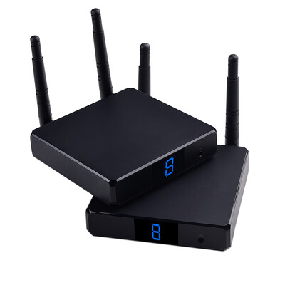 

Measy FHD686 24G5G Wirelessly HDMI Audio Video Transmitter&Receiver for CameraLaptopComputer Transmit Audio Video to Proj