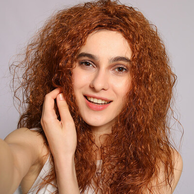 

〖Follure〗Sexy Women Girl Long Gradient Wig Wavy Curly Synthetic Fashion Wig Hot