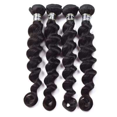 

Amazing Star Brazilian Virgin Hair Loose Wave 4 Bundles Human Hair Extensions Hot Sell Loose Wave Hair Weft