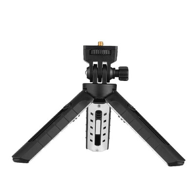 

Mini Tabletop Tripod Folding Stand with 14inch Mounting Screw 5 Levels Adjustable for DSLR Mirrorless Camera DV LED Video Light F