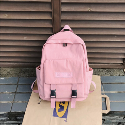 

Bf has a sense of less schoolbags female Korean version of the original ulzzang college students Mori Department hundred lap hig