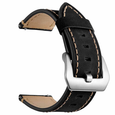

〖Follure〗22mm Leather Replacement Watch Wrist Strap Band For Samsung Galaxy watch 46mm