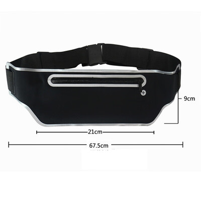

2019 New Style Fashion Hot Running Solid Cycling Waist Pouch Bag Fanny Pack Sport Travel Holiday Belt Zip Bum Bag
