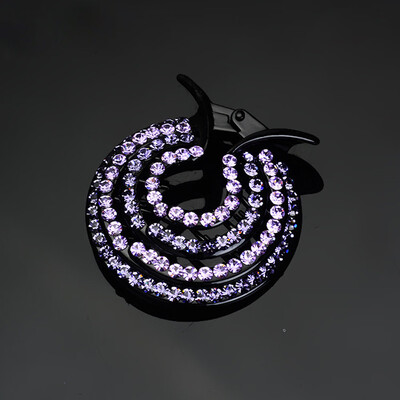 

〖Follure〗Women Ladies Hair Clips Nest Rhinestone Hairpin Ponytail Bun Holder Accessory