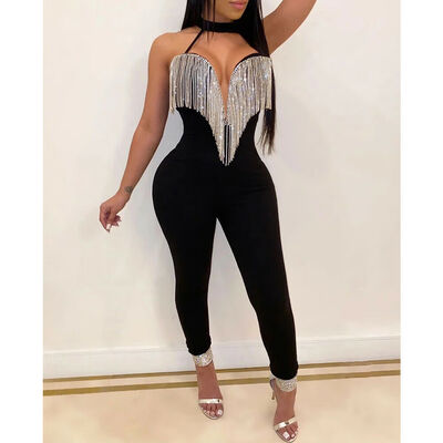 

Women Jumpsuit Romper Long Sleeve Pants Playsuit Clubwear Trousers Dress Outfit
