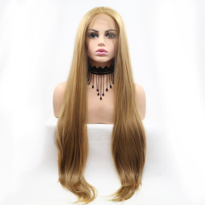 

Dolago Synthetic wigs natural Hair Lace Front Wigs Free Part for Women