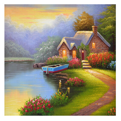 

Round Diamond Rhinestones 5D DIY Diamond Painting for Home Wall Decor