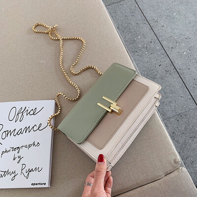 

Summer small bag female bag 2019 new trend line Korean version of the wild single shoulder slung fashion chain small square bag