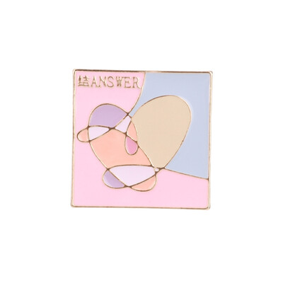 

2019 New Kpop Bts Love Yourself Metal Badge Cute Brooch Pins For Hats Clothes Backpack Hot