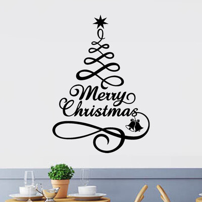 

〖Follure〗Christmas Tree Window Vinyl Wall Stickers Home Decorations Gifts