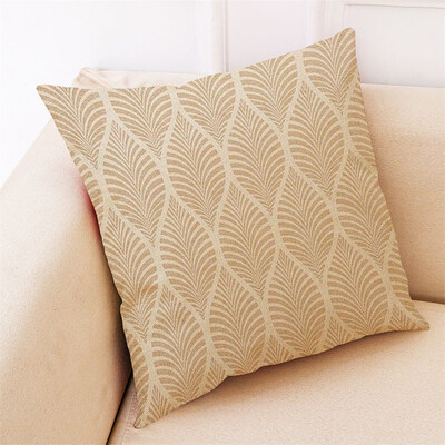 

Gobestart Line Pattern Pillowcase Linen Sofa Cushion Cover Home Decoration Pillowcase