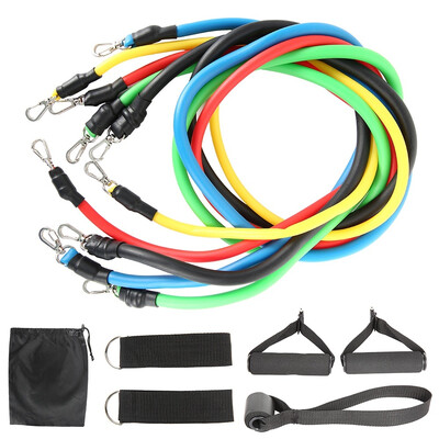 

Resistance Bands Set Yoga Exercise Fitness Band Rubber Loop Tube Bands Gym Fitness Exercise Workout Bands