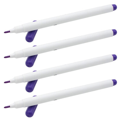 

4 pcs Colorful Stitch Water-soluble Ink Marker Erasable Pen Buckle DIY Marker Pen Art Sewing Tools Accessory