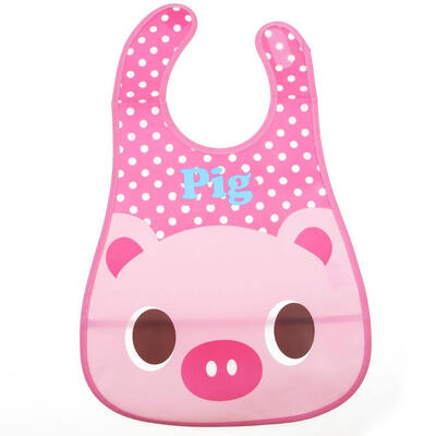

3D Waterproof EVA Baby Infants Pinafore Overclothes Feeding Bundana Bibs