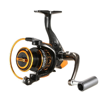 

121BB Ball Bearings Fishing Reel 521 Spinning Fishing Reel Metal Spool Fishing Reel LeftRight Interchangeable Handle Fishing R