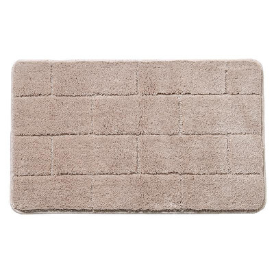 

Bath Mat Bathroom Rug Carpet Soft Polyester Microfiber Floor Rug Non Slip Water Absorbent Door Mat Chair Mat Machine Washable