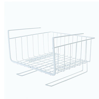 

Under Shelf Basket Rack Storage Organizer Holder For Kitchen Cupboard 262619cm