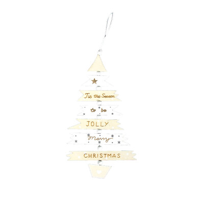 

Siaonvr Christmas Exquisite Premium Wooden Pendant Hanging Decoration