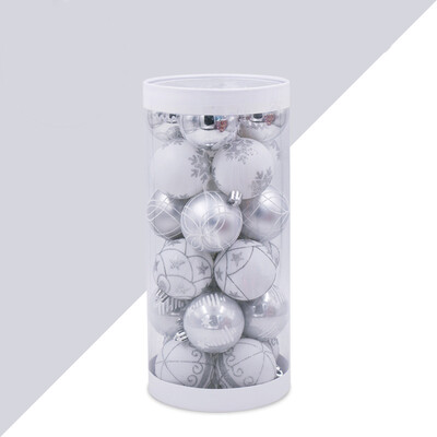 

24PCS 6CM Christmas Balls Tree Decoration Xmas Ornaments Party Wedding Decor
