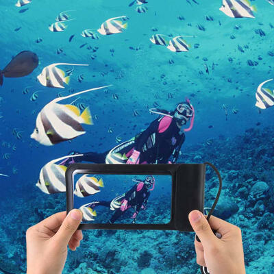 

Greensen Multi-Waterproof Thin Swimming Beach Underwater Protective Mobile Phones Bag Pouch Case Cover