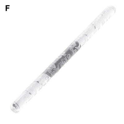 

Acrylic Embossing Rolling Pin Fondant Sugar Craft Cake Baking Decorating Tool
