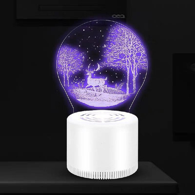 

Household USB Power Mosquito Killer Lamp LED Trap Pest Insect Zapper Lamp UV Night for Mosquitos Fly Electric Repellent Control De