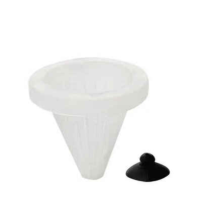 

Tapered Aquarium Fish Feeder Red Worm Funnel Fish Food Feeding Cup Tool Aquarium Feeder Hopper Sucker