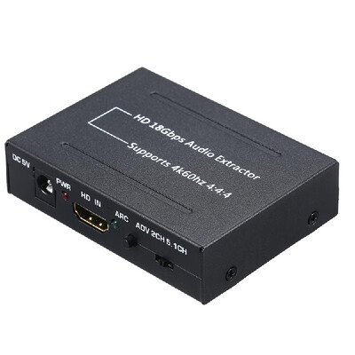 

Audio Extractor 4k 60Hz HD Audio Extractor 18Gbps Audio Splitter