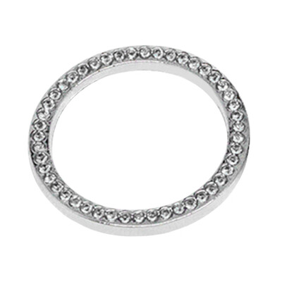 

〖Follure〗1x Auto Car SUV Decorative Silver Accessories Button Start Switch Diamond Ring