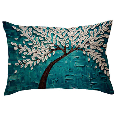 

〖Follure〗Rectangle Pillow Cover Cushion Case Toss Pillowcase Hidden Zipper Closure