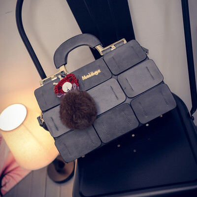 

Tailored Fashion Women Leather Handbag Crossbody Bag Messenger Bag Shoulder Bag Black