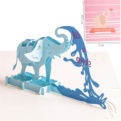 

Toponeto Details About 3D Pop Up Card Happy Birthay Greeting Baby Gift Happy New Creative