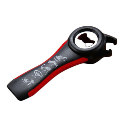 

Portable Jar Can Lid Beer Bottle Opener 5 in 1 Multifunction Metal Kitchen Tool